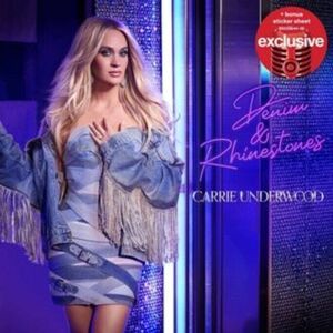 Carrie Underwood: Denim & Rhinestones (CD) 2022 Album - Used Cracked case ! 海外 即決