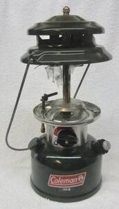 Vtg 1998 COLEMAN 288 Dual 2 Mantle Green Gas Camping LANTERN (No Globe) 8/98 USA 海外 即決