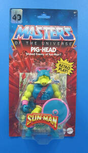 Masters Universe Origins Pig-Head 5.5" Action Figure MOC 2022 He-Man 40th MOTU 海外 即決