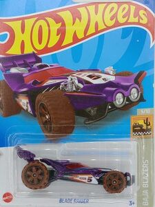2022 Hot Wheels #51 Baja Blazers 5/10 BLADE RAIDER Purple w/BrownWhlBrownOROH6Sp 海外 即決
