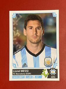 #132 Lionel Messi Argentina PANINI COPA AMERICA CHILE 2015 海外 即決