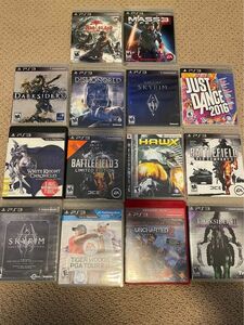 Lot 14 PlayStation 3 PS3 Games DarkSiders Uncharted Dishonored Mass Effect! 海外 即決