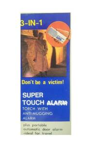 Vintage Super Touch 3 In 1 Personal Alarm Security Device 90 Decibels New In Box 海外 即決