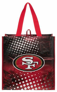 NFL San Francisco 49ers Logo Reusable Grocery Shopping 海外 即決
