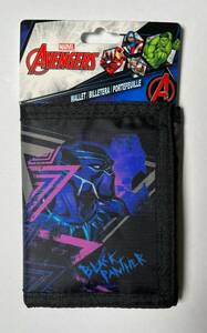 マーベル ブラック Panther Trifold Wallet (BRAND 新品) 海外 即決