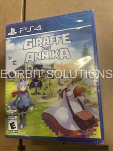 Giraffe and Annika - Sony PlayStation 4. PS4. BRAND NEW/SEALED. 海外 即決