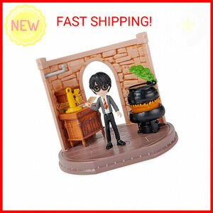 Wizarding World Harry Potter, Magical Minis Potions Classroom with Exclusive Har 海外 即決