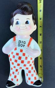 Big Boy Coin Bank 1973 Swivel Head 10” 海外 即決