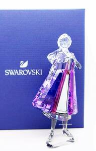 New SWAROVSKI Disney Frozen 2 Anna Princess Crystal Figurine Display 5492736 海外 即決