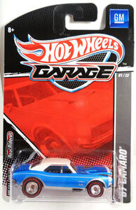 2011 HOT WHEELS GARAGE '67 CAMARO BLUE VARIATION 海外 即決