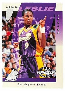 1997 Pinnacle Inside WNBA #1 Lisa Leslie RC Los Angeles Sparks 海外 即決