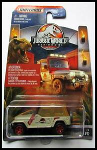 Matchbox Jurassic World Legacy Collection '93 Jeep Wrangler #12 - Package Issues 海外 即決