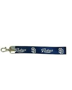 San Diego Padres Wristlet Keychains Keyrings 海外 即決