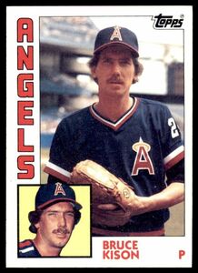 1984 Topps #201 Bruce Kison Angels *2543 海外 即決