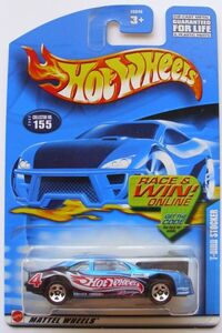 2002 Hot Wheels Race Team #155 T-Bird Stocker Mtlflk Blue 5SPs 海外 即決