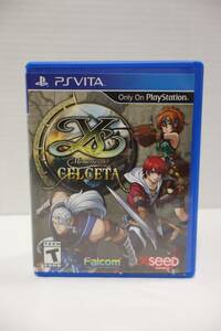 Ys: Memories of Celceta (Sony PlayStation Vita, 2013) - Tested 海外 即決