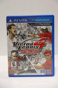 Virtua Tennis 4: World Tour Edition Sony PlayStation Vita PS Vita TESTED WORKING 海外 即決