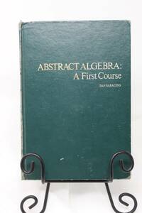 Abstract Algebra: A First Course by Dan Saracino Colgate University 1980 HC VTG 海外 即決