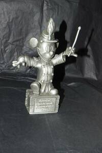 Mickey Mouse as the Bandleader Pewter Collectible - Disneyana Convention 1993 海外 即決