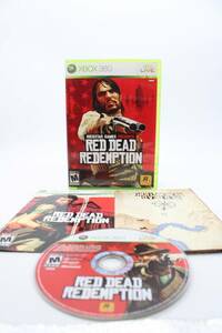 Xbox 360 Red Dead Redemption Complete CIB + Map Poster Tested Resurfaced Mint 海外 即決