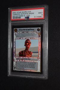 PSA 9 - Threepio with Parts Showing (C-3PO) - URF Foil - Star Wars CCG - Mint 海外 即決