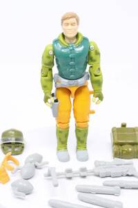 1990 CAPTAIN GRID-IRON GI Joe Vintage Hasbro 100% Complete All Authentic 海外 即決