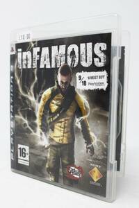 Infamous - PS3 - PlayStation 3 - European Vers - W/ User Manual 海外 即決