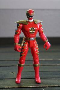 Power Rangers Dino Thunder Warrior Red Ranger 6" Action Figure Bandai 2003 海外 即決