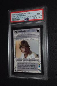 PSA 9 - Luke Skywalker - Premiere Limited - 1995 - Star Wars CCG - Mint 海外 即決