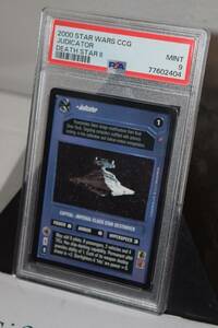 PSA 9 - Judicator - Death Star II - Star Destroyer - Star Wars CCG - Mint 海外 即決