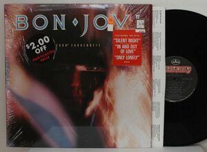 BON JOVI "7800 Fahrenheit" LP (Mercury, orig '85) 中古、美品 in Shrink 海外 即決