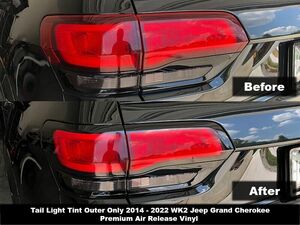 Crux Motor Tail Light Outer Only Kit for 2014 2022 WK2 Jeep Grand Cherokee 海外 即決