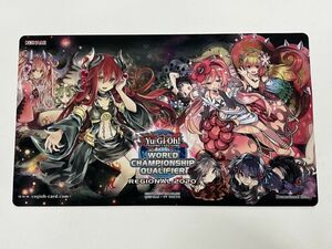 Yugioh Official Konami WCQ Regional 2020 TRAPTRIX ALLOMERUS RAFFLESIA Playmat 海外 即決