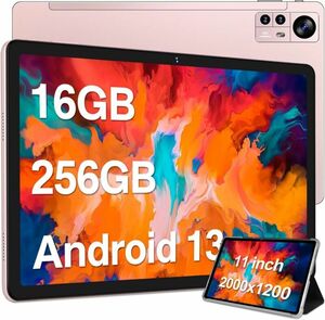 2024 Newest 11 Inch Tablet Android 13 Tablets 16GB RAM 256GB ROM 1TB Expand, 2K 海外 即決