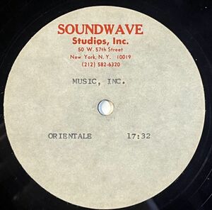 MUSIC INC: Live at Slugs Volume 1 Soundwave Acetate Strata East Free ジャズ LP 海外 即決