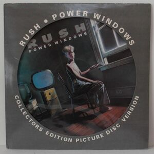 RUSH "Power Windows" LP (Vertigo Picture Disc, orig '85) VG++ Plus BONUS! 海外 即決