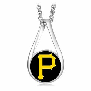 Pittsburgh Pirates Womens Sterling Silver Chain Necklace With Pendant D28 海外 即決