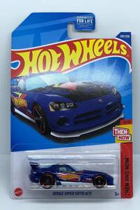 Hot Wheels 2022 Dodge Viper SRT10 ACR Then & Now #242, 9/10 Blue 海外 即決