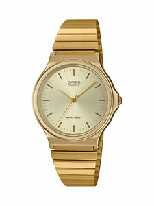 Casio Classic MQ24G-9E Men's Quartz Gold-Tone Bracelet 35mm Watch 海外 即決