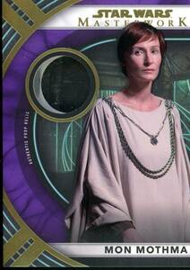 2022 Topps Star Wars Masterwork Purple Relic Prop Card Mon Mothma 30/50 海外 即決