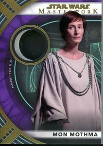 2022 Topps Star Wars Masterwork Purple Relic Prop Card Mon Mothma 15/50 海外 即決