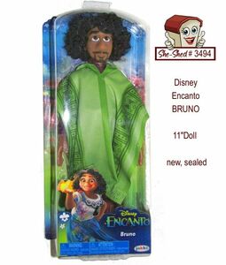 Disney 2022 Encanto BRUNO 11 inch Doll - new, sealed UPC 192995226166 海外 即決