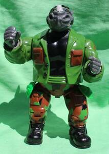 Mutatin Rocksteady - 1992 - Teenage Mutant Ninja Turtles Action Figure - TMNT 海外 即決