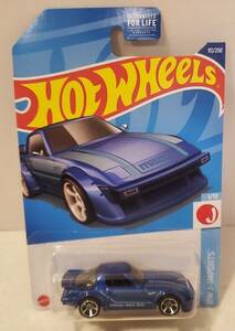 Hot Wheels Mazda RX-7 HW J-Imports Blue NOC 海外 即決