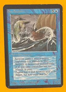 MTG SEA SERPENT Alpha (OldManMTG 008-457) 海外 即決