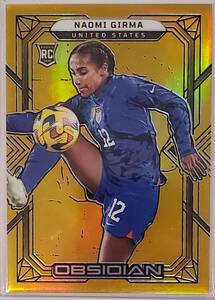 2022-23 Panini Obsidian #199 Naomi Girma RC Gold #'d /10 海外 即決