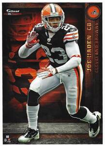 JOE HADEN FATHEAD TRADEABLES FLORIDA GATORS CLEVELAND BROWNS STICKER 2012 #10 海外 即決