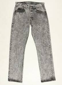 Levi’s Authorized Vintage Jeans 32 Grey Acid Wash 海外 即決