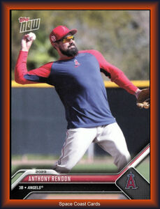 2023 Topps Now Road to Opening Day Anthony Rendon PR: 1,212 OD-116 Angels 海外 即決