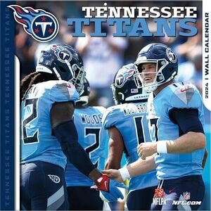 2024 12" Wall Calendar Tennessee Titans NFL 海外 即決